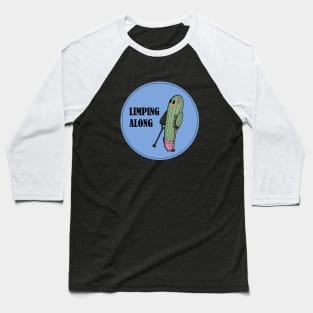 Limping Along Cactus Broken Leg Baseball T-Shirt